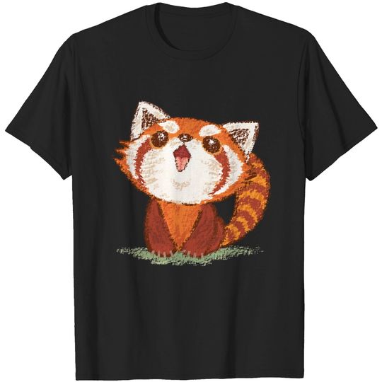 Red panda happy - Red Panda - T-Shirt