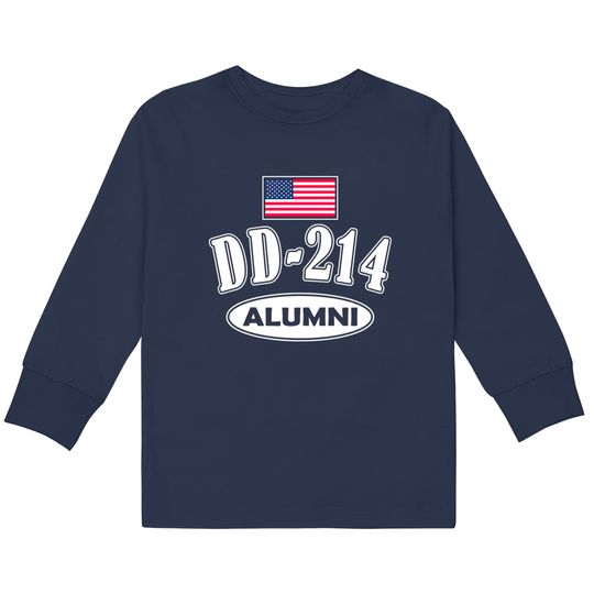 DD 214 Alumni - Dd214 Alumni -  Kids Long Sleeve T-Shirts