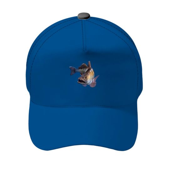 Walleye Freshwater Fish Fishing Baseball Caps