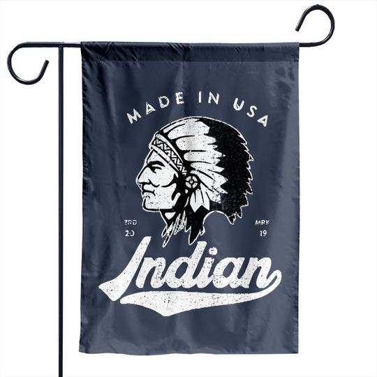 Indian Motorcycles, distressed - Indian Motorcycles - Garden Flags