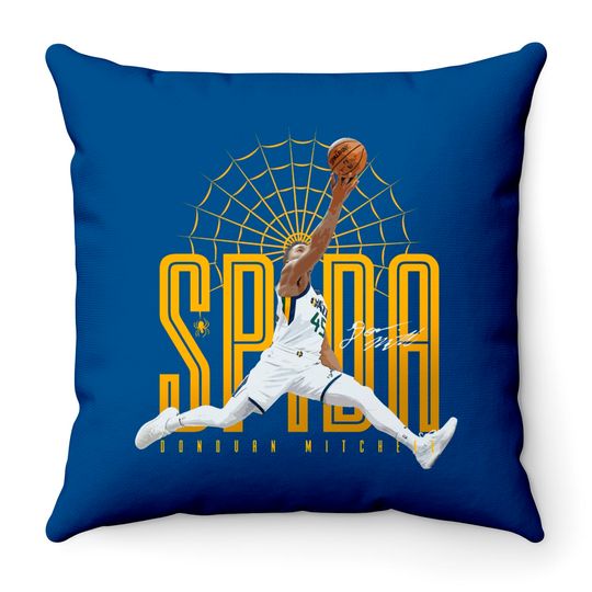 Donovan Mitchell - Donovan Mitchell Utah Jazz - Throw Pillows