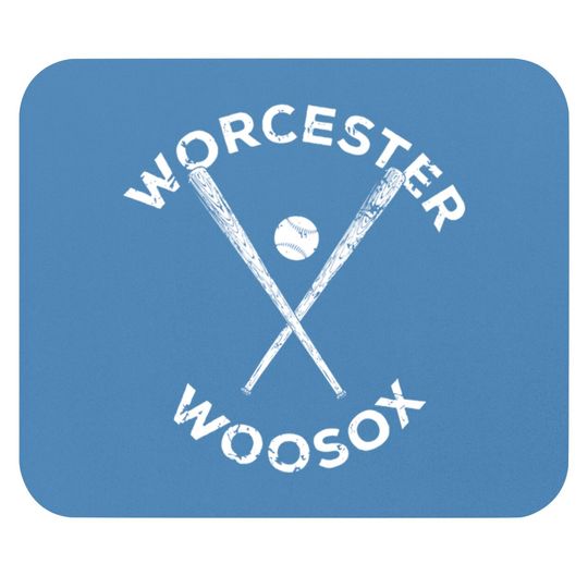 Worcester Woosox Baseball Triple - Baseball - Mouse Pads