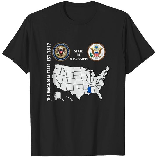 State of Mississippi - State Of Mississippi - T-Shirt