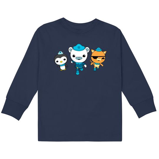 octonauts design - Octonauts -  Kids Long Sleeve T-Shirts