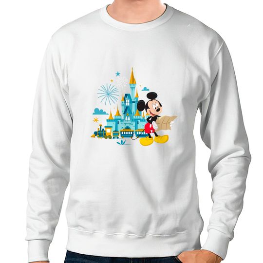 Mickey Mouse Walt Disney World Magic Castle Sweatshirts