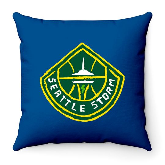 Seattle Stoooorm - Seattle Storm - Throw Pillows