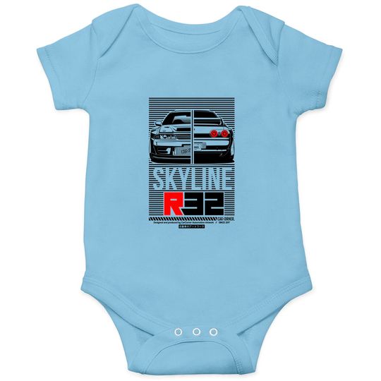 Nissan Skyline GTR R32 - CarCorner - Skyline - Onesies
