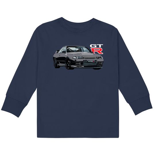 BLACK PEARL R32 GT-R SKYLINE - Nissan Skyline Gtr R32 -  Kids Long Sleeve T-Shirts