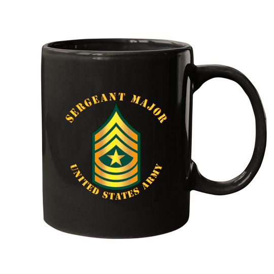 Army Sergeant Major SGM Mugs
