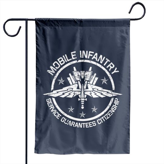 Mobile Infantry Crest - Starship Troopers - Garden Flags
