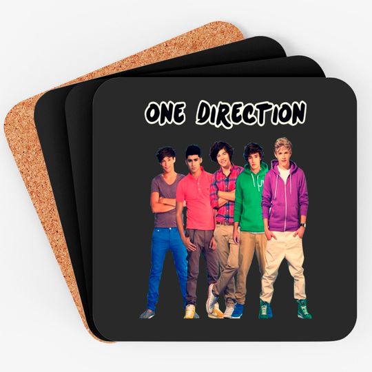 Men Guys Coaster One Direction Band Coasters Workwear