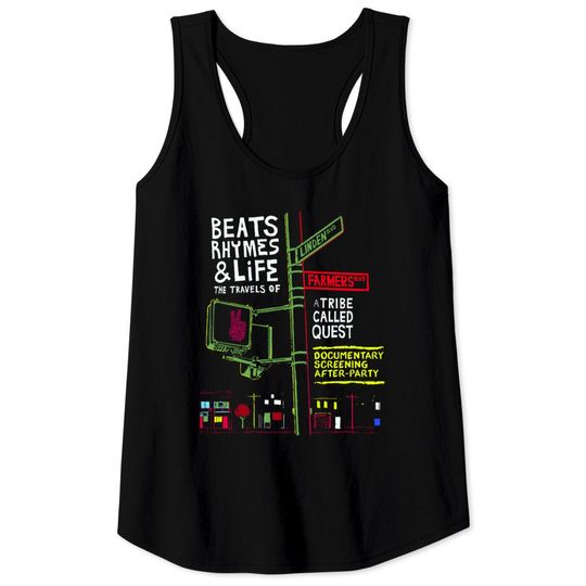 sign of tribe - Tribe Called Quest - Tank Tops