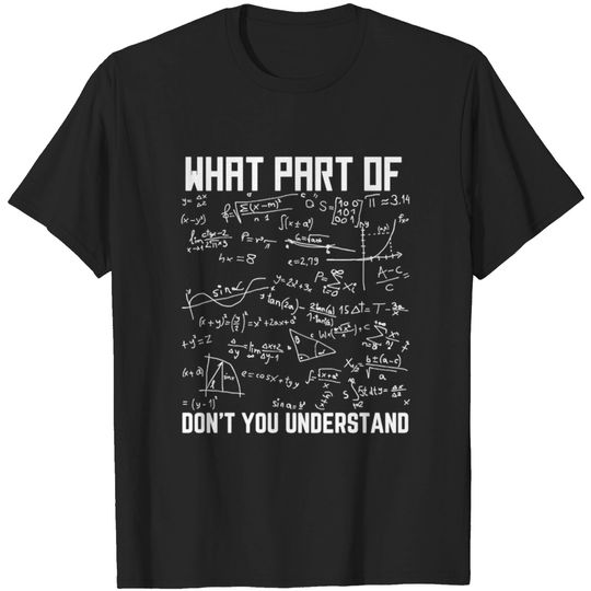 What Part Of Don t You Understand Black Distressed T-shirt
