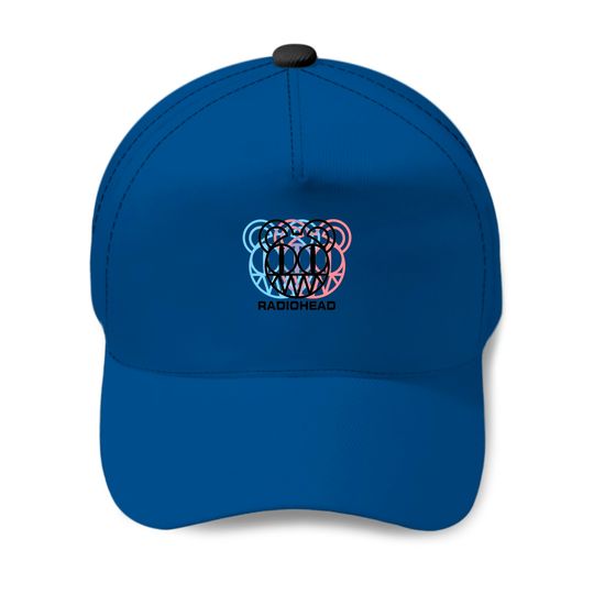 Radiohead Logo Dizzy Glitch - Radiohead - Baseball Caps