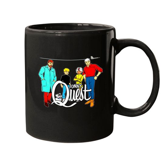 Jonny Quest, non-distressed - Jonny Quest - Mugs