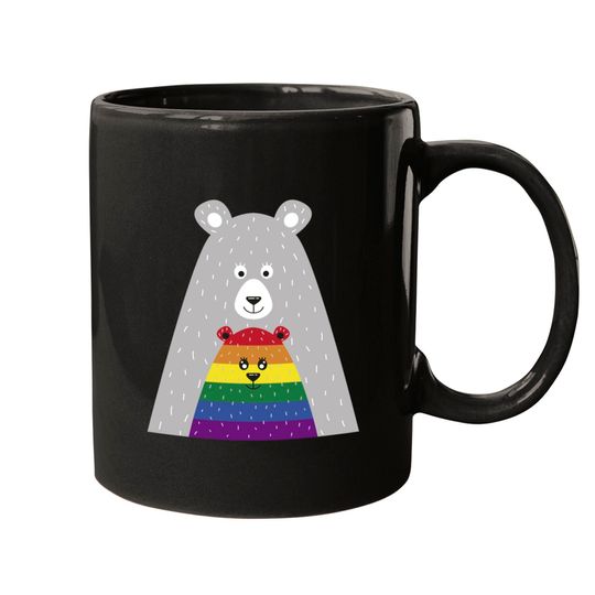 Mama Bear Gay LGBT Pride Classic Mugs