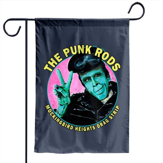 Herman Munster The Punk Rods - Munsters - Garden Flags