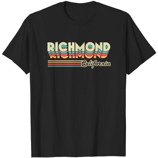 Richmond town retro - Richmond - T-Shirt