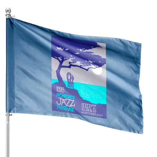 Monterey Jazz Festival 1979 - Jazz - House Flags