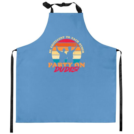 Excellent Adventure of Bill and Ted - Bill And Ted - Kitchen Aprons