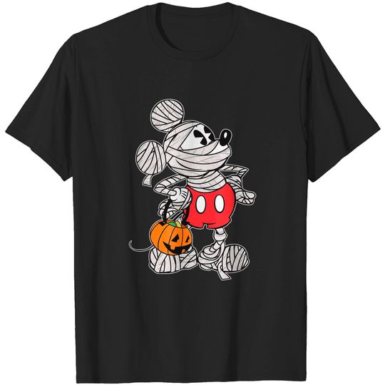 Mickey Mouse Mummy Halloween Disney Funny Vintage Unisex T-Shirt