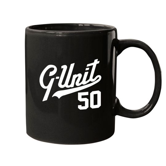 GUnit-baseball50-wht - G Unit - Mugs