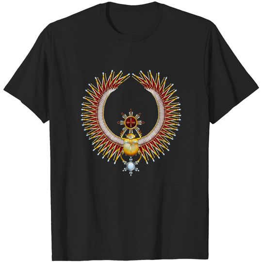 Egyptian Scarab 5 - Egyptian - T-Shirt