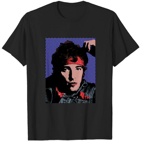 bruce springsteen style pop art - Bruce Springsteen - T-Shirt