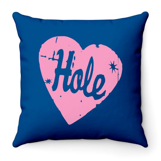 Hole Band Love Throw Pillows - Hole Band Throw Pillow, Hole Band Throw Pillow