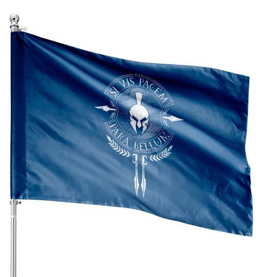 Sparta - Si Vis Pacem Para Bellum House Flags