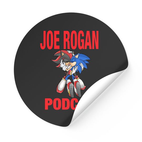 Joe Rogan Podcast Sonic Unisex Stickers