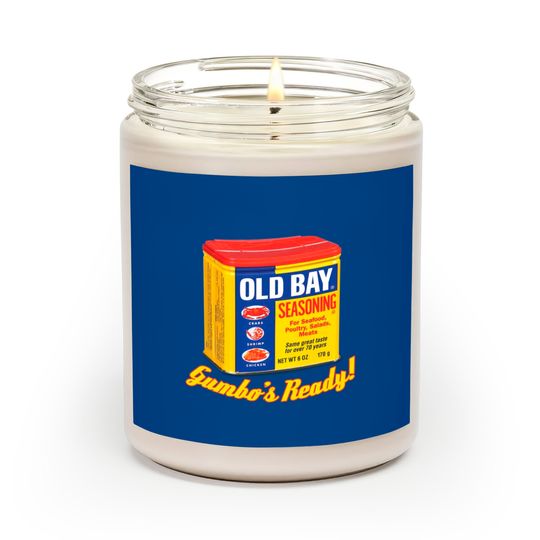 Gumbo's Ready - Old Bay - Scented Candles