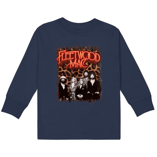 Fleetwood Mac  Kids Long Sleeve T-Shirts | Rumors Fleetwood Mac Tee | Vintage Band Tee