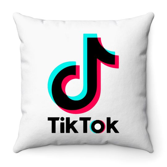 Tik Tok Throw Pillows