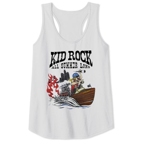 Kid Rock All Summer Long Vintage Unisex Tank Tops