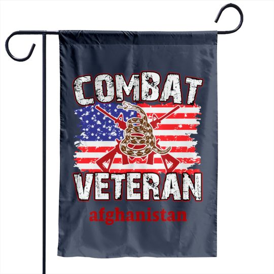 Afghanistan Combat Veteran Memorial Day Veterans Garden Flags