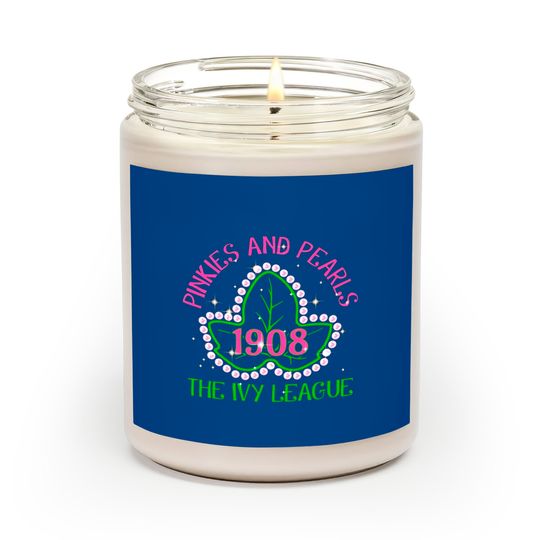 Pinkies And Pearls The Ivy League 1908 Aka Ivy Icon Scented Candles