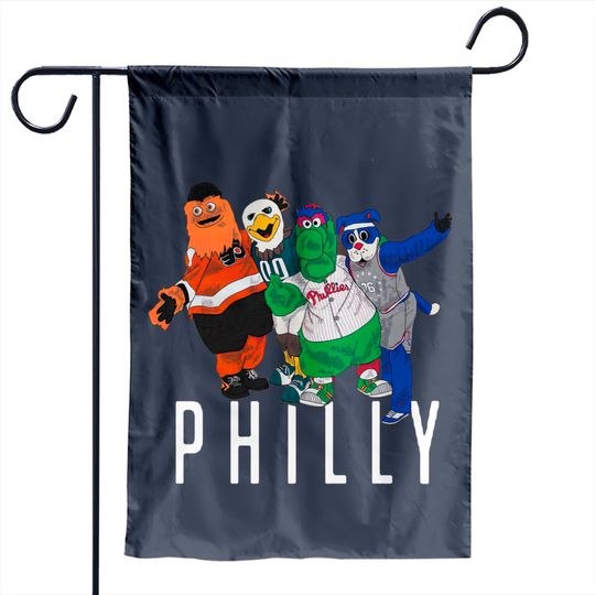 Philly Mascots - Eagles - Garden Flags