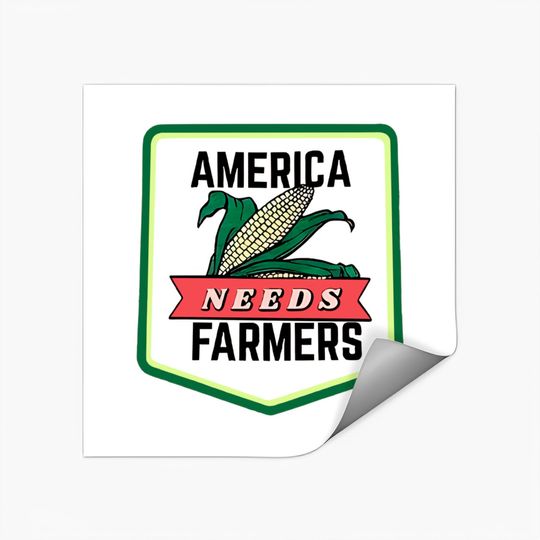 America Needs Farmers Sticker, Stickers