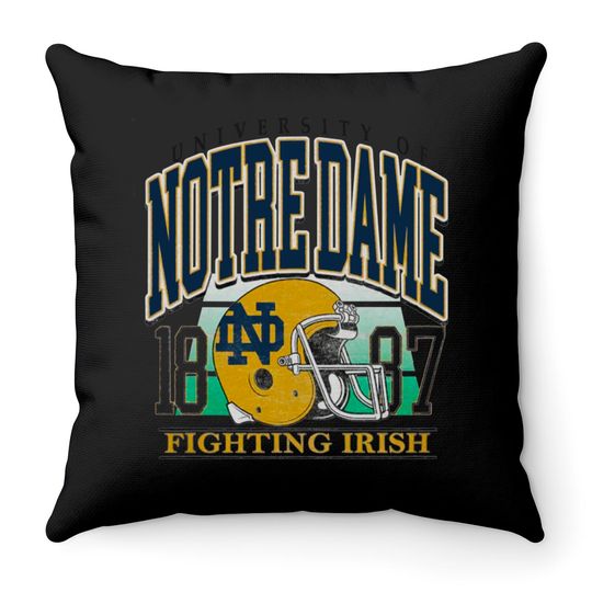 Notre Dame Unisex Throw Pillows