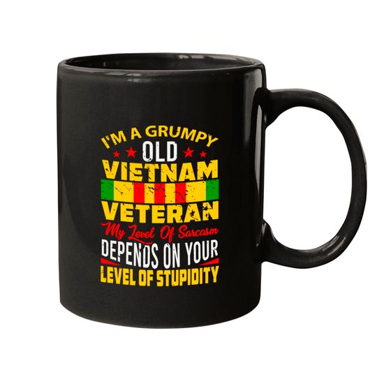 Funny US Veteran Gift Vietnam Veteran - Vietnam Veteran - Mugs