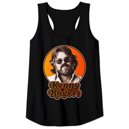 Retro Kenny Rogers Tribute - Kenny Rogers - Tank Tops
