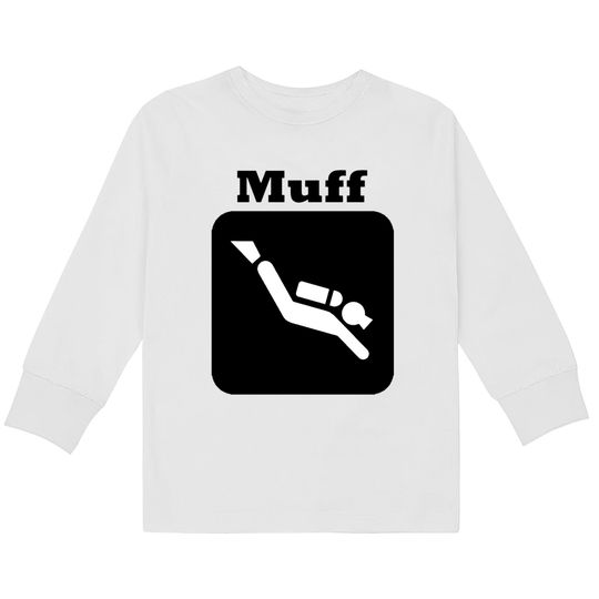 Muff Diver Kids Long Sleeve T-Shirts
