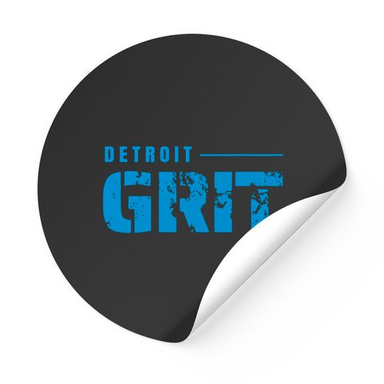 Detroit GRIT - Detroit Lions Stickers