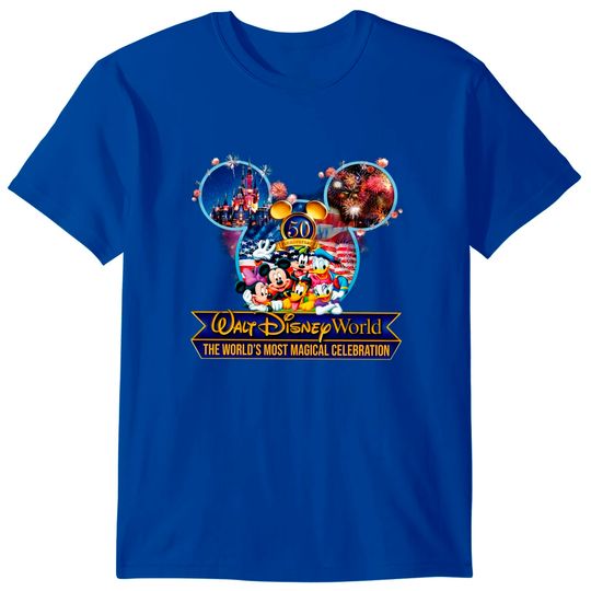 Walt Disney World 50th Anniversary Merch T Shirt