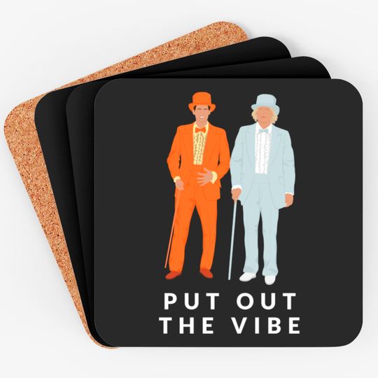 Harry & Lloyd - Put out the Vibe - Dumb And Dumber - Coasters
