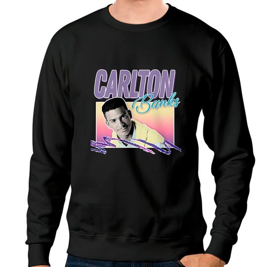 Carlton Banks // 90s Style Aesthetic Design - Carlton Banks - Sweatshirts