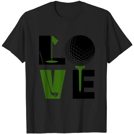Golf Love - Golf Lover - T-Shirt
