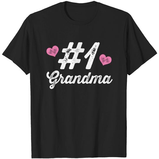 Number 1 Grandma Gift - Grandma - T-Shirt