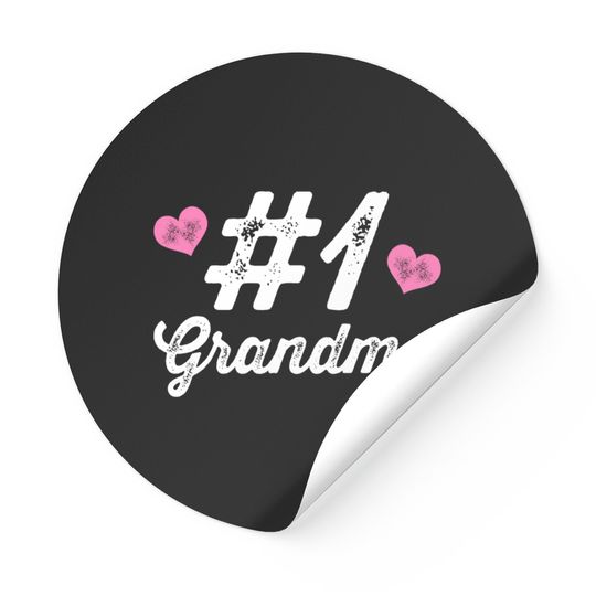 Number 1 Grandma Gift - Grandma - Stickers